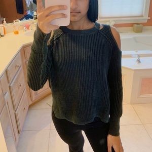 Hollister cold shoulder top